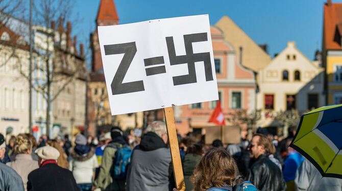 Demonstration in Cottbus