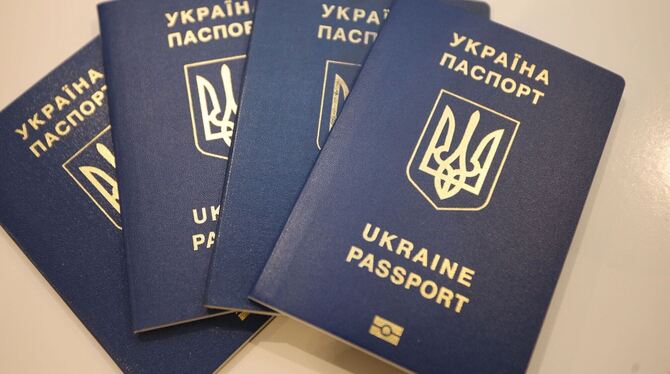 Ukrainische Pässe