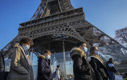 Maskenpflicht herrscht in Frankreich nur noch in der Pariser Metro. FOTO: EULER/DPA 