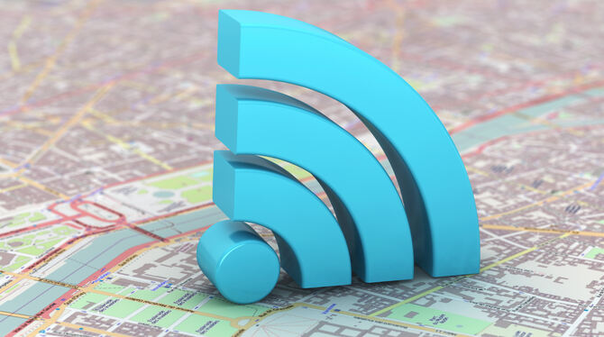 In der Pfullinger Innenstadt soll es in absehbarer Zeit öffentliches WLAN geben. Dafür investiert die Stadt 11 000 Euro.  FOTO: