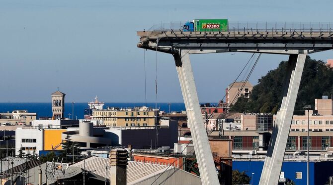 Brückeneinsturz in Genua
