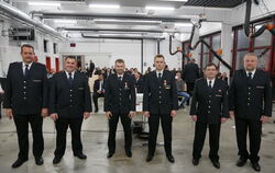 Bei der Hauptversammlung der Eninger Feuerwehr am vergangenen Samstag präsentierten sich nicht nur die neuen Kommandanten Heiko 