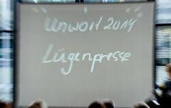 «Lügenpresse» ist das «Unwort des Jahres 2014». Foto: Christoph Schmidt