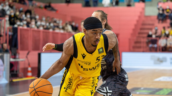 Isaiah Crawley von Basketball-Zweitligist Tigers Tübingen.