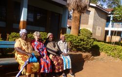 Kenianisch-schwäbische Freundinnen: die vier weiblichen Direktoriumsmitglieder.