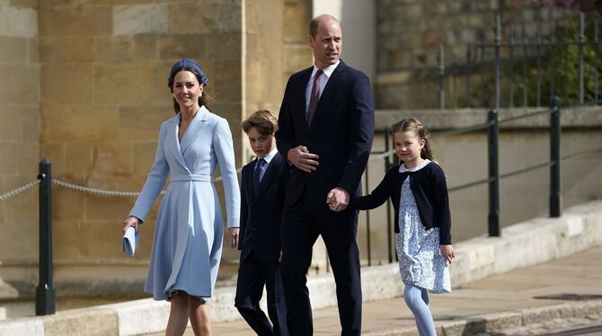 Prinz William mit Familie
