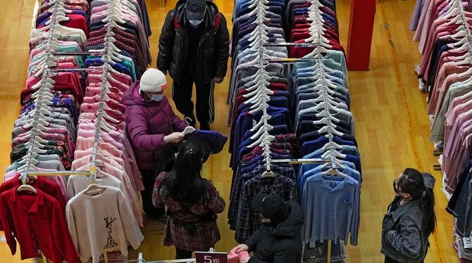 Einkaufszentrum in Peking