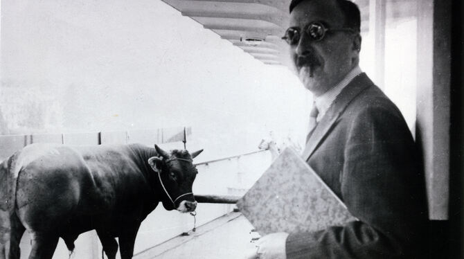 Stefan Zweig 1936 auf der Fahrt von Brasilien nach Argentinien.  FOTO: ATRIUM PRESS