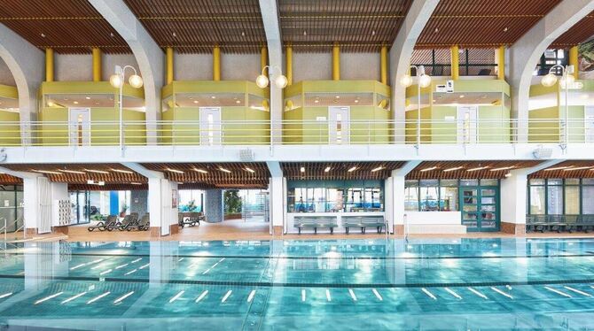 Das Reutlinger Achalmbad.