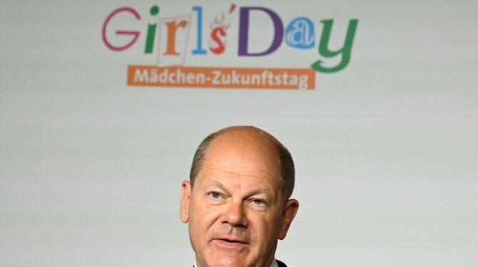 Bundeskanzler Scholz eröffnet 21. Girls Day