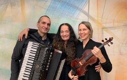 Mit dabei beim Klezmer-Festival: Barbara Stoll (Mitte) bietet gemeinsam mit Frank Eisele und Katharina Wibmer am 3. Juli eine Le