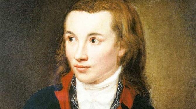 Jünglingshaftes Gesicht mit weichen Zügen: So wirkte Novalis wohl auf seine Zeitgenossen. Hier hat ihn ein unbekannter Maler auf Jünglingshaftes Gesicht mit weichen Zügen: So wirkte Novalis wohl auf seine Zeitgenossen. Hier hat ihn ein unbekannter Maler auf