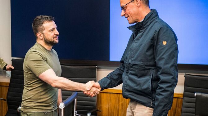 Merz mit Selenskyj Merz mit Selenskyj