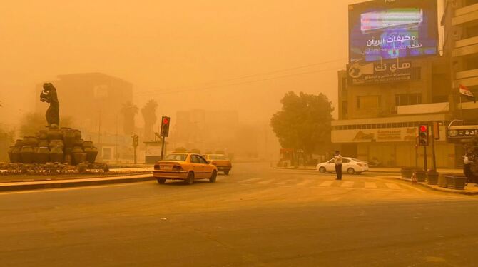 Sandstürme im Irak