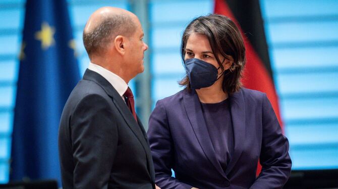 Scholz und Baerbock