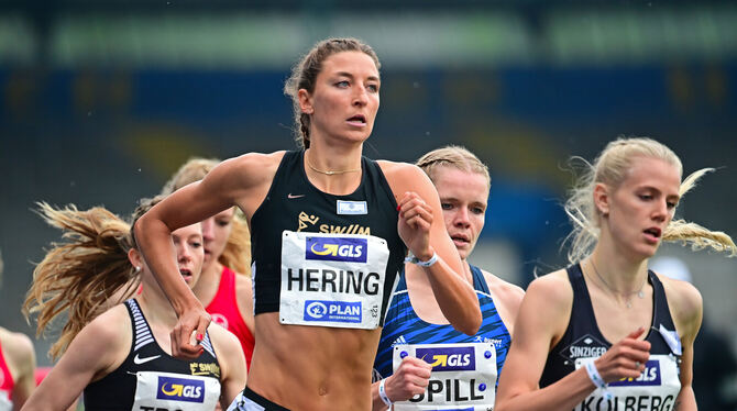 Seit 2014 dem Pliezhäuser Meeting verbunden: Deutschlands beste 800-Meter-Läuferin Christina Hering aus München.  FOTO: VALERIA