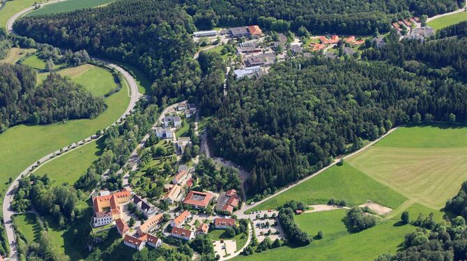 Grüner Stadtteil: Dieses Luftbild stammt aus dem Jahr 2009.  FOTO: GROHE/MARIABERG
