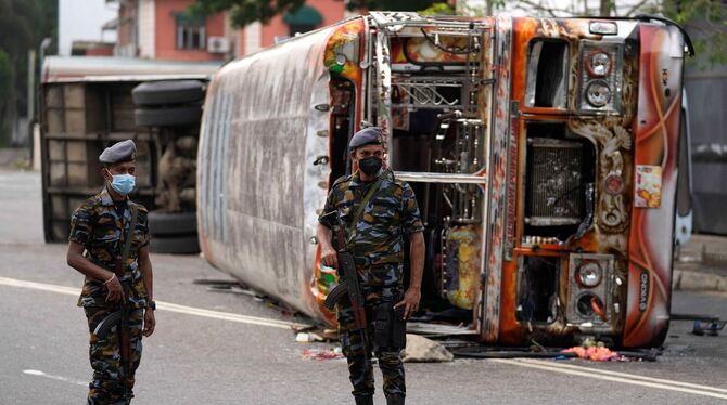 Unruhen auf Sri Lanka Unruhen auf Sri Lanka