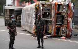 Unruhen auf Sri Lanka