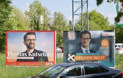 Wahlplakate in NRW