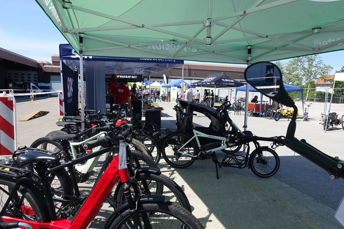 „Bike & more“ heute noch bis 18 Uhr auf dem Gelände des Reutlinger