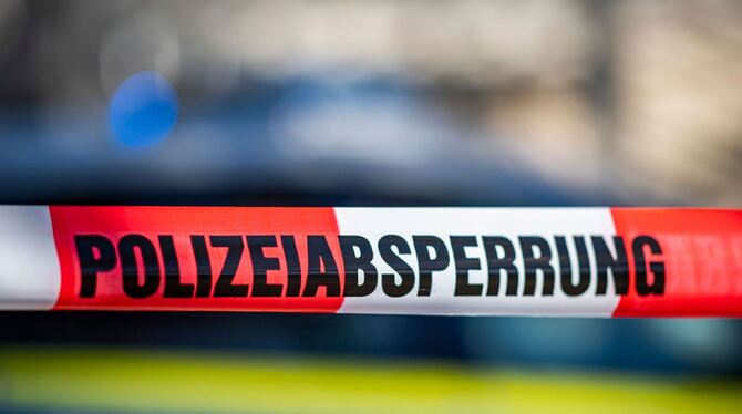 Polizeiabsperrung Polizeiabsperrung