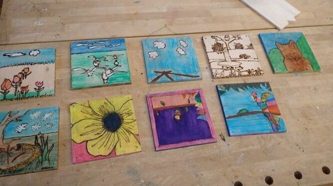 »Vorher-nachher« heißt dieser Plattenmix von Metzinger Seyboldschülern.