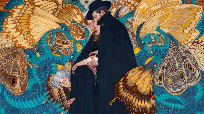 Malerei von Edward Okun (1872–1945).  FOTO: KRZYSZTOF/MUZEUM NARODOWE W WARSZAWIE