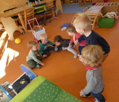 Im Kispel-Tiger in Gächingen spielen und toben aktuell elf Kinder.