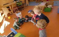 Im Kispel-Tiger in Gächingen spielen und toben aktuell elf Kinder.