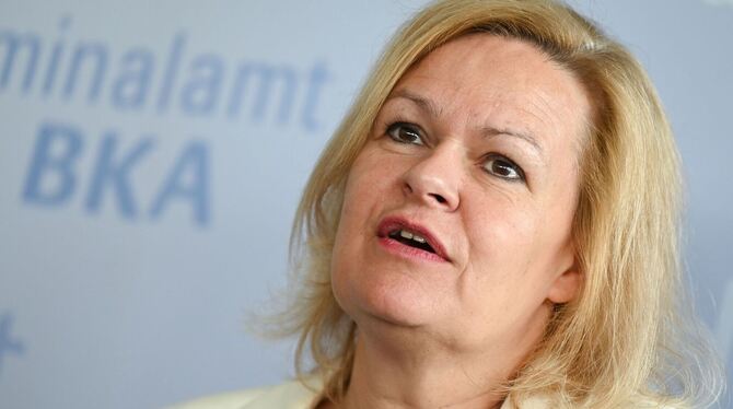 Bundesinnenministerin Faeser