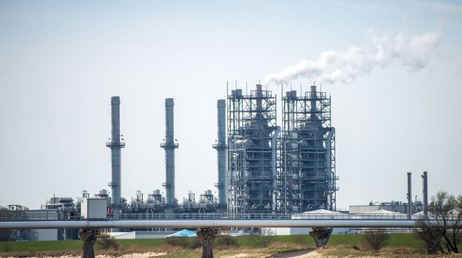 Geplantes Importterminal für Flüssigerdgas (LNG) in Stade