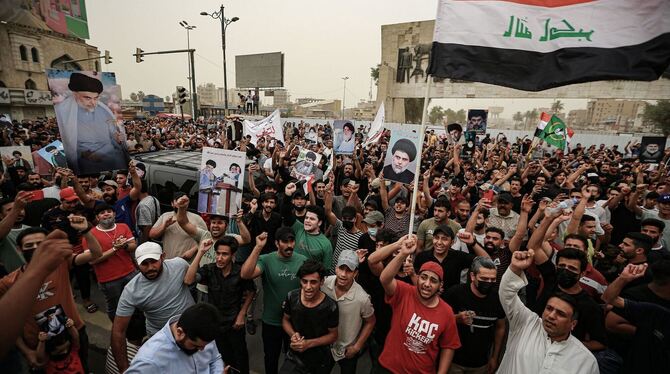 Kundgebung in Bagdad