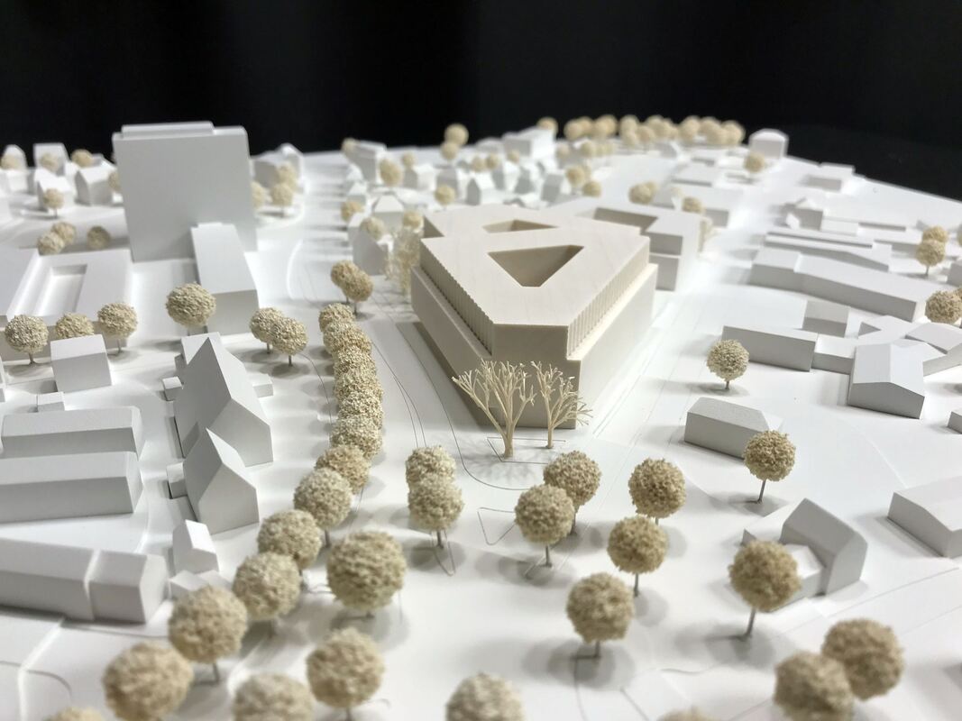 Der Neubau als »repräsentativer Stadtbaustein«.