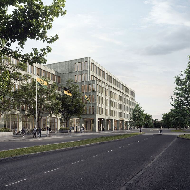 So soll das neue Landratsamt Reutlingen einmal aussehen.