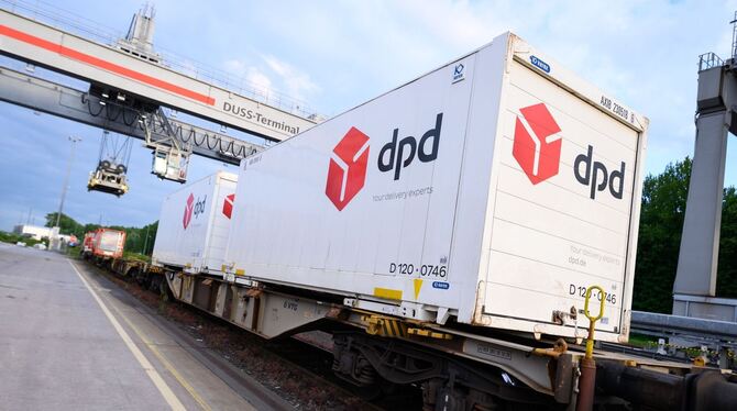 DPD: Pakettransport auf der Schiene