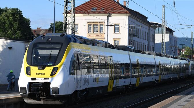 Der Regionalexpress nach Stuttgart hätte noch freie Sitzplätze gehabt.