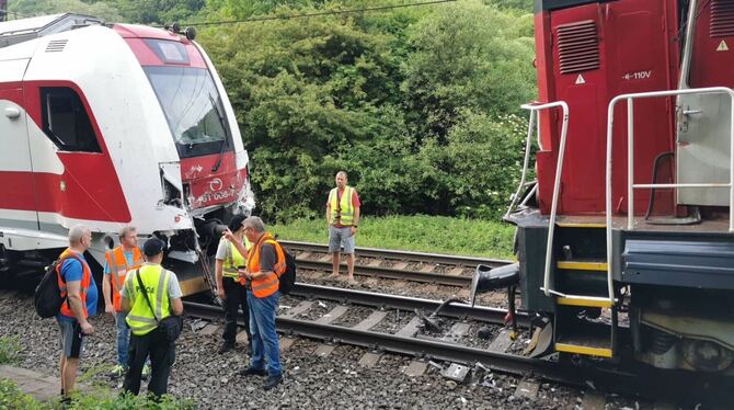 Zugunglück in der Slowakei