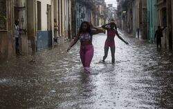 Unwetter in Havanna