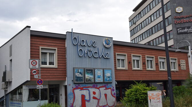 Das Gebäude ist verkauft, das Kino Blaue Brücke endgültig geschlossen.  FOTO: STÖHR