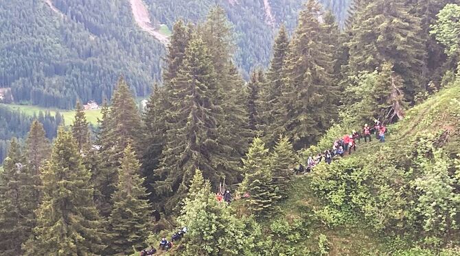 Wanderung im Kleinwalsertal Wanderung im Kleinwalsertal