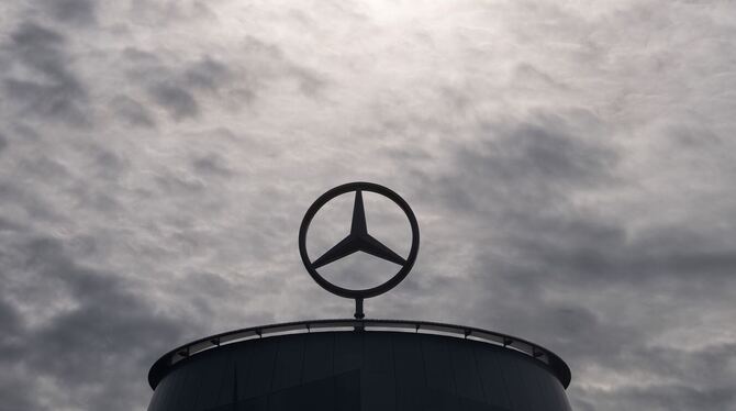 Mercedes in Stuttgart