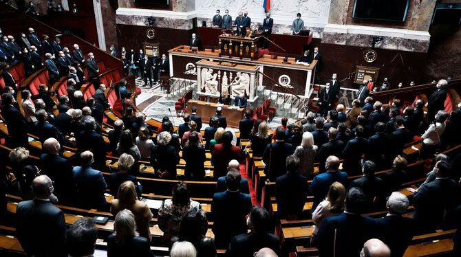 Nationalversammlung in Frankreich