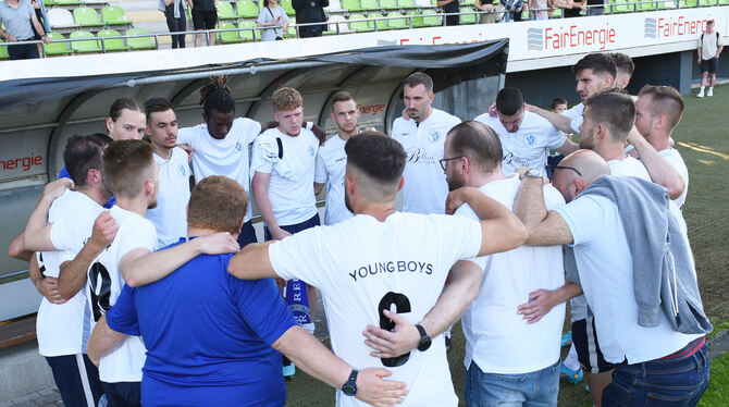 Einstimmen auf die Relegation zur Verbandsliga. Die Young Boys Reutlingen (Foto) spielen am Mittwoch, 15. Juni, in Walddorf gege