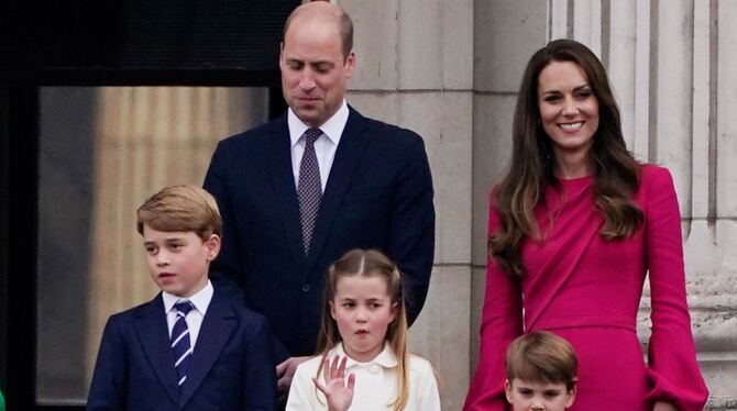 Prinz William, Herzogin Kate und ihre Kinder