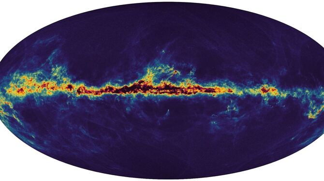 Karte der Milchstraße