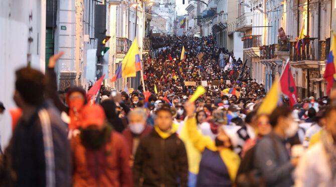 Proteste in Ecuador