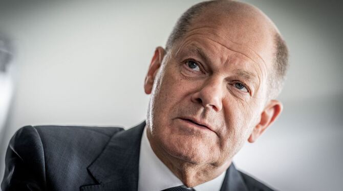 Bundeskanzler Olaf Scholz