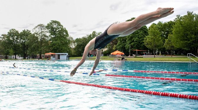 Freibad in München Freibad in München