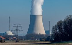 Atomkraftwerk Isar 2 in Niederbayern